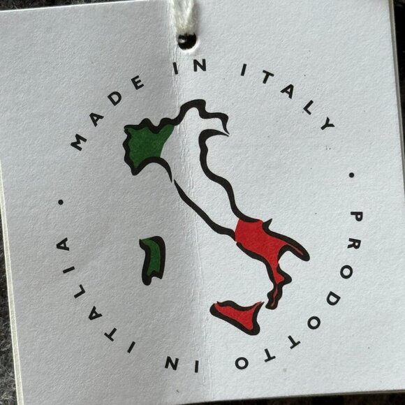 NWT Via Condotti 100% virgin wool unisex scarf with fringe - Picture 3 of 7